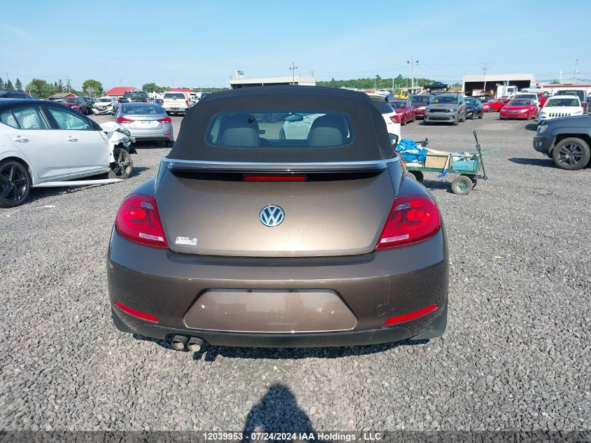 2015 Volkswagen Beetle 1.8T VIN: 3VW507AT8FM816075 Lot: 12039953