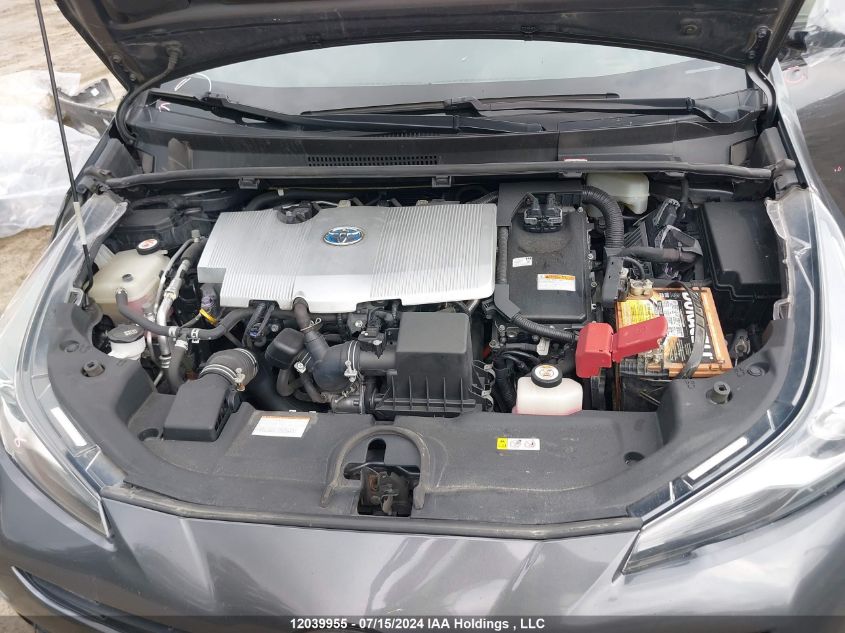 2019 Toyota Prius VIN: JTDL9RFU9K3005992 Lot: 12039955