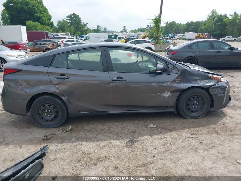 2019 Toyota Prius VIN: JTDL9RFU9K3005992 Lot: 12039955