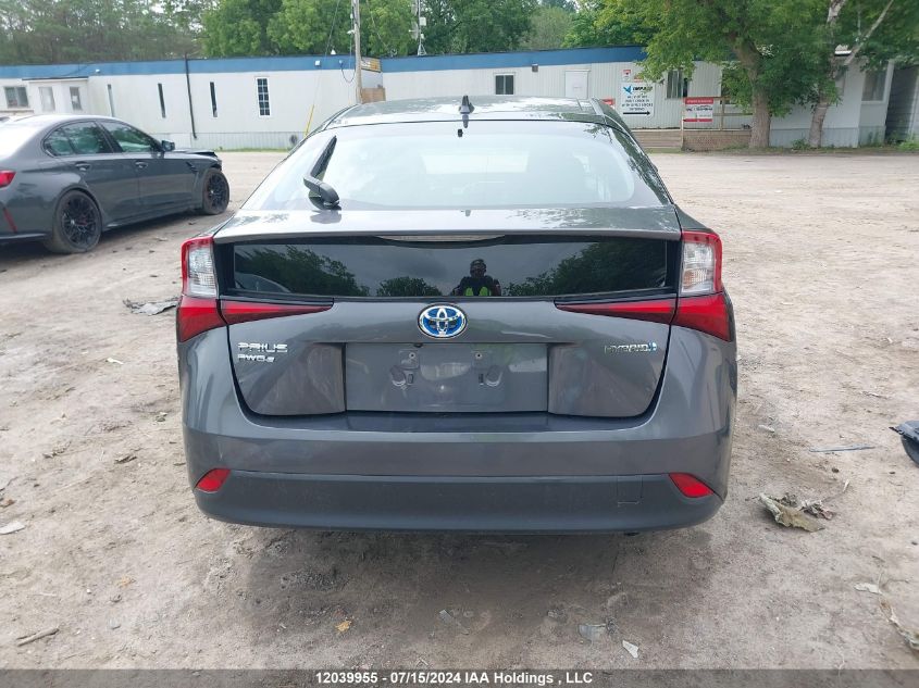 2019 Toyota Prius VIN: JTDL9RFU9K3005992 Lot: 12039955