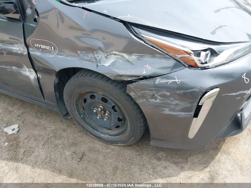 2019 Toyota Prius VIN: JTDL9RFU9K3005992 Lot: 12039955