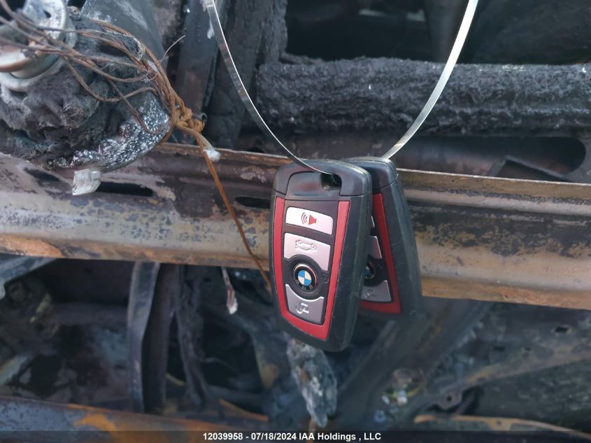 2014 BMW 3 Series VIN: WBA3D5C58EKX95782 Lot: 12039958