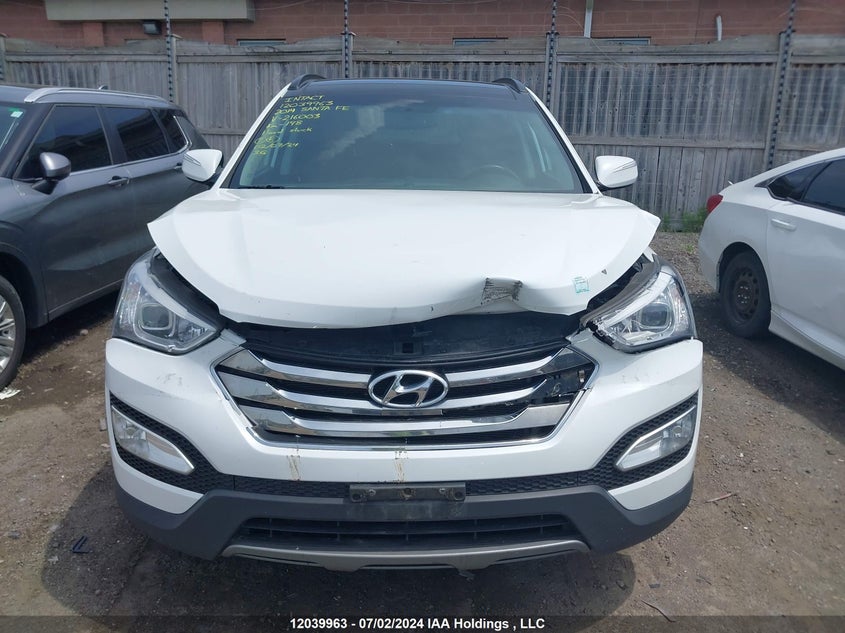 2014 Hyundai Santa Fe VIN: 5XYZUDLB8EG216003 Lot: 12039963