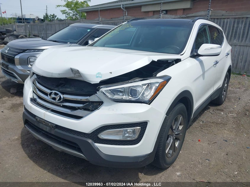 2014 Hyundai Santa Fe VIN: 5XYZUDLB8EG216003 Lot: 12039963