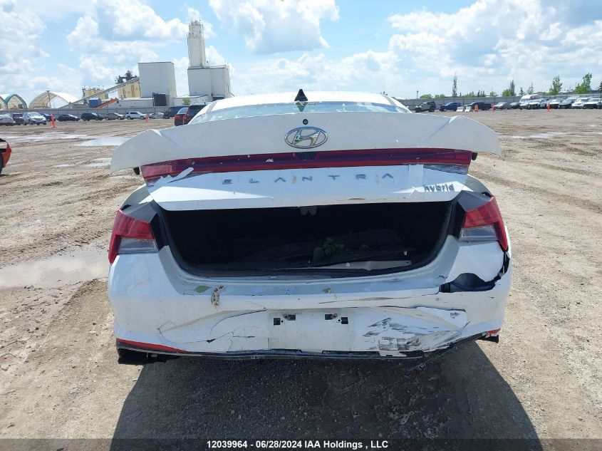 2022 Hyundai Elantra VIN: KMHLN4AJ6NU015630 Lot: 12039964