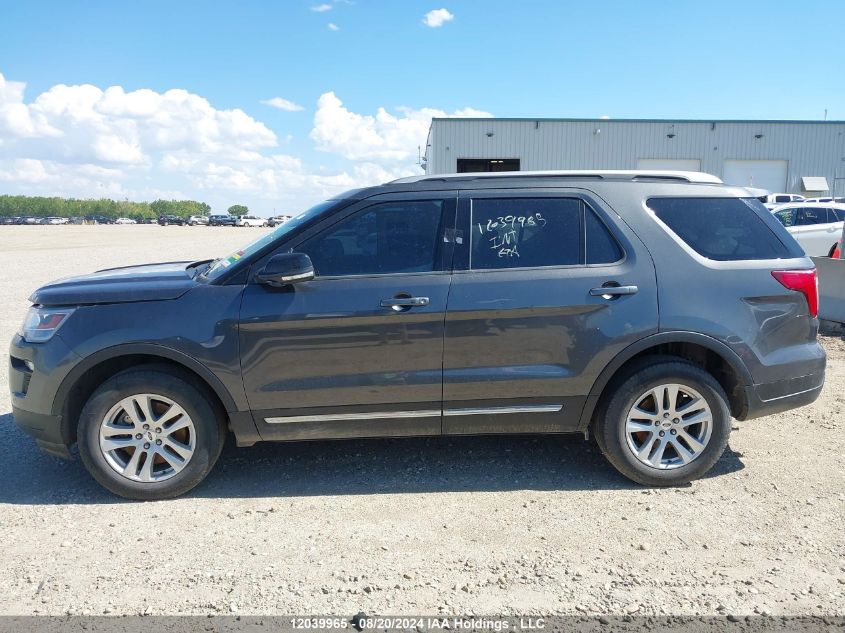 2018 Ford Explorer Xlt VIN: 1FM5K8D88JGC29710 Lot: 12039965