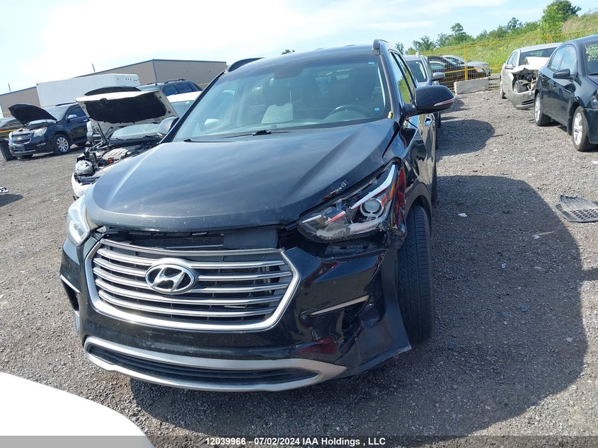 2017 Hyundai Santa Fe Se/Limited VIN: KM8SNDHF3HU180343 Lot: 12039966