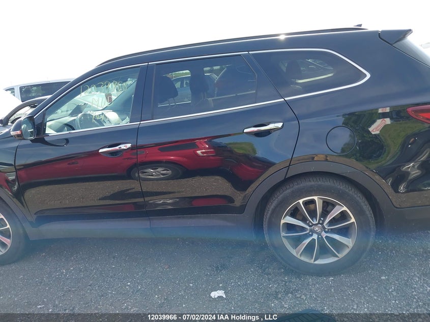 2017 Hyundai Santa Fe Se/Limited VIN: KM8SNDHF3HU180343 Lot: 12039966