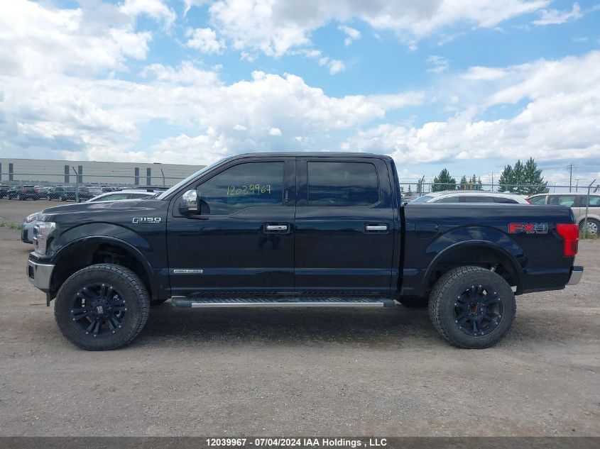 2018 Ford F150 Supercrew VIN: 1FTFW1E15JFD56099 Lot: 12039967