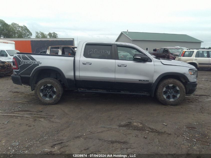 2019 Ram 1500 Rebel VIN: 1C6SRFLT4KN758119 Lot: 12039974