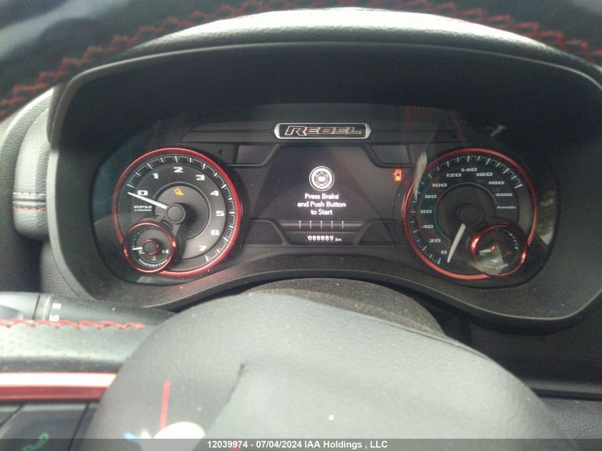 2019 Ram 1500 Rebel VIN: 1C6SRFLT4KN758119 Lot: 12039974