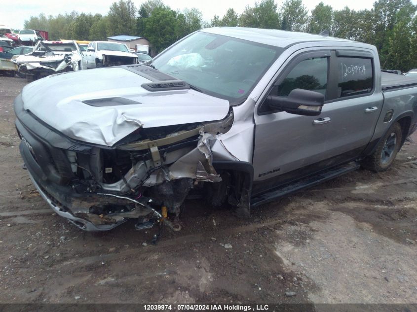 2019 Ram 1500 Rebel VIN: 1C6SRFLT4KN758119 Lot: 12039974