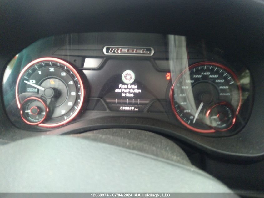 2019 Ram 1500 Rebel VIN: 1C6SRFLT4KN758119 Lot: 12039974