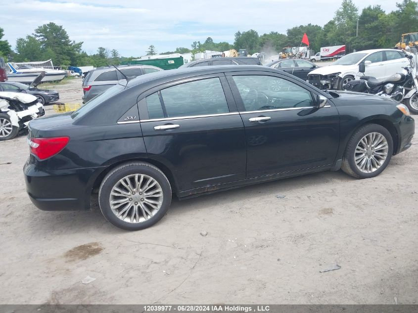 2012 Chrysler 200 VIN: 1C3CCBCG5CN266828 Lot: 12039977