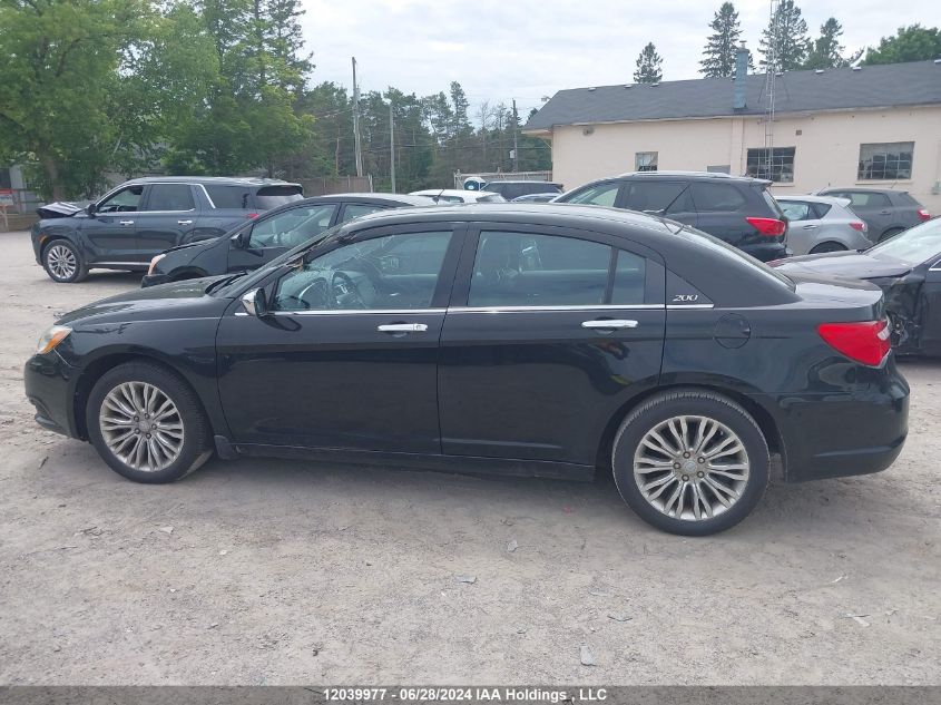 2012 Chrysler 200 VIN: 1C3CCBCG5CN266828 Lot: 12039977