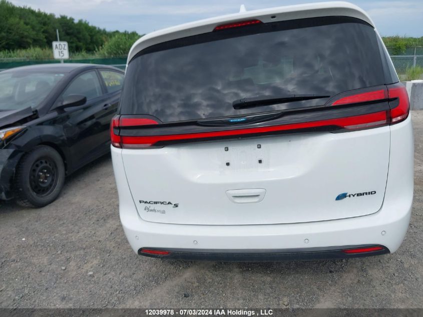 2021 Chrysler Pacifica Hybrid Touring-L Plus VIN: 2C4RC1H76MR525145 Lot: 12039978