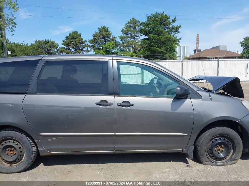2005 Toyota Sienna Ce VIN: 5TDZA29C95S316434 Lot: 12039991