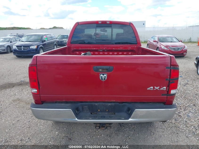 2006 Dodge Ram 3500 St/Slt VIN: 3D7LX38C96G272534 Lot: 12040005