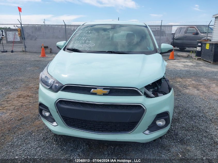 2018 Chevrolet Spark VIN: KL8CD6SA4JC477663 Lot: 12040013