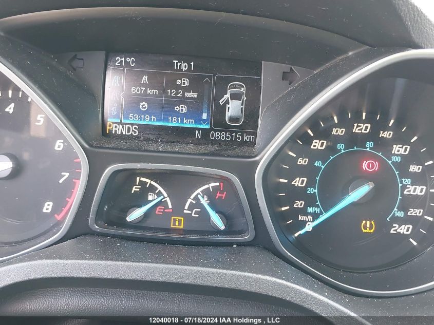 2013 Ford Escape Se VIN: 1FMCU9GX2DUD27437 Lot: 12040018