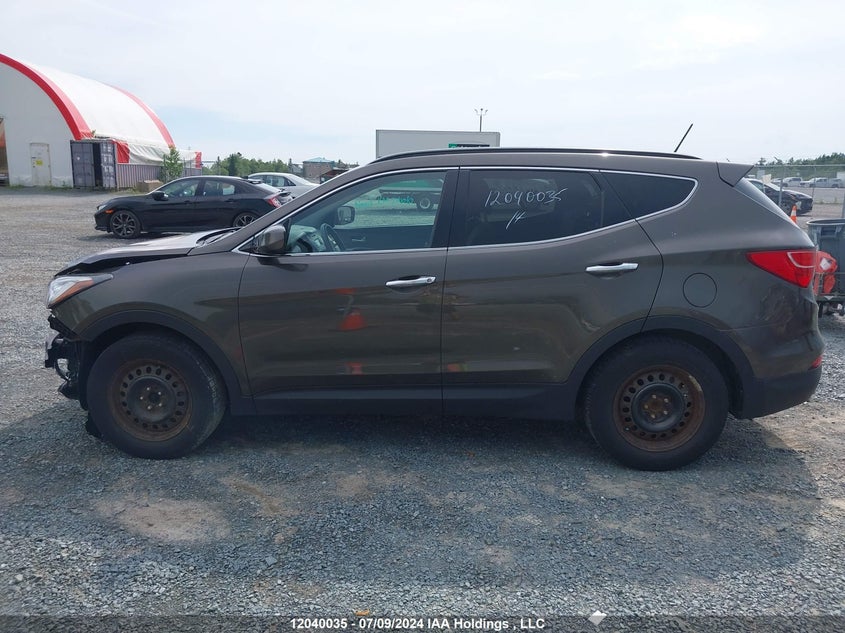 2014 Hyundai Santa Fe Sport VIN: 5XYZT3LB7EG139962 Lot: 12040035