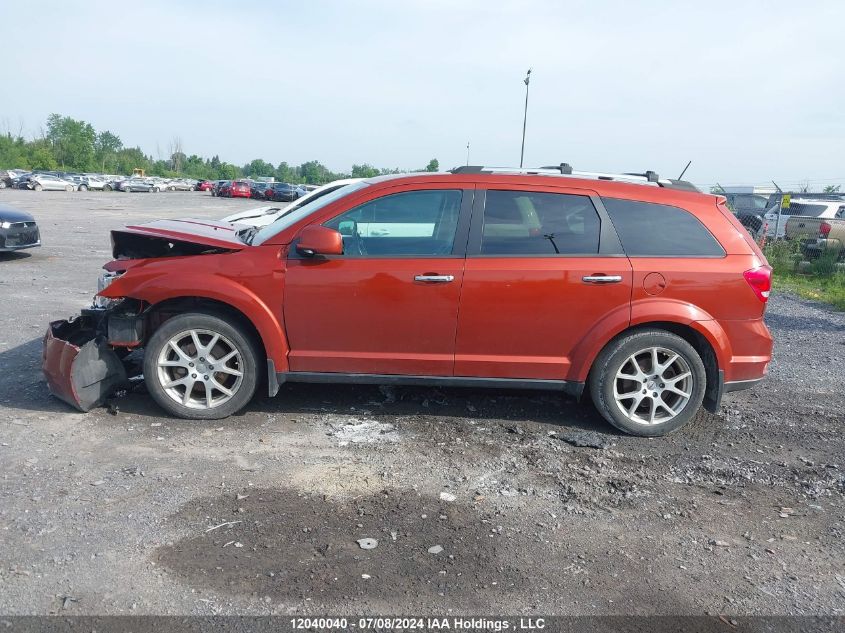 2014 Dodge Journey R/T VIN: 3C4PDDFG9ET202196 Lot: 12040040