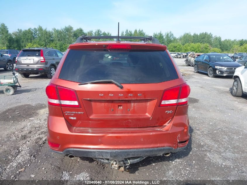 2014 Dodge Journey R/T VIN: 3C4PDDFG9ET202196 Lot: 12040040