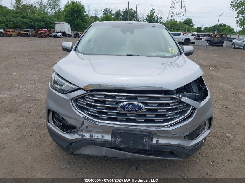 2022 Ford Edge Sel VIN: 2FMPK4J96NBA01975 Lot: 12040054