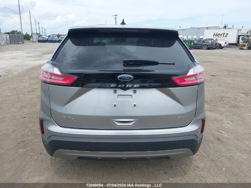2022 Ford Edge Sel VIN: 2FMPK4J96NBA01975 Lot: 12040054