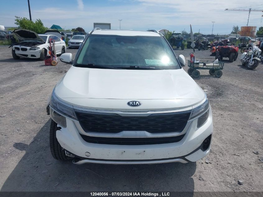 2021 Kia Seltos S VIN: KNDEUCAA8M7211432 Lot: 12040056