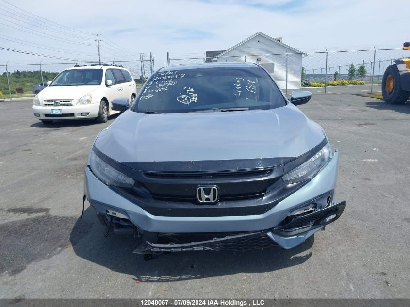 2018 Honda Civic Sport Touring VIN: SHHFK7H93JU307969 Lot: 12040057