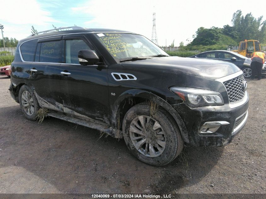 2017 Infiniti Qx80 VIN: JN8AZ2NC2H9430651 Lot: 12040069