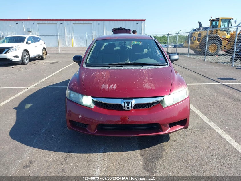 2009 Honda Civic Sdn VIN: 2HGFA16449H115606 Lot: 12040079