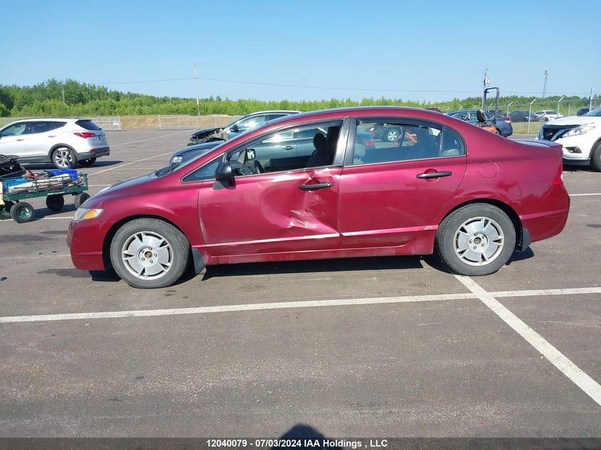 2009 Honda Civic Sdn VIN: 2HGFA16449H115606 Lot: 12040079