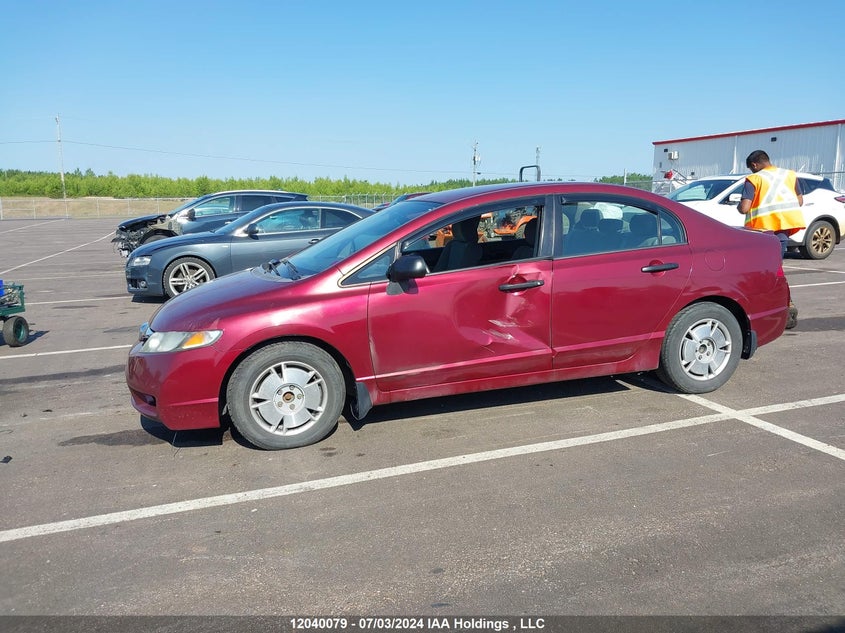 2009 Honda Civic Sdn VIN: 2HGFA16449H115606 Lot: 12040079