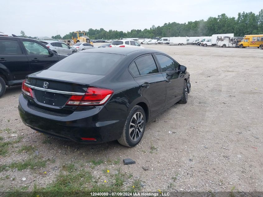 2014 Honda Civic VIN: 2HGFB2F56EH024519 Lot: 12040080