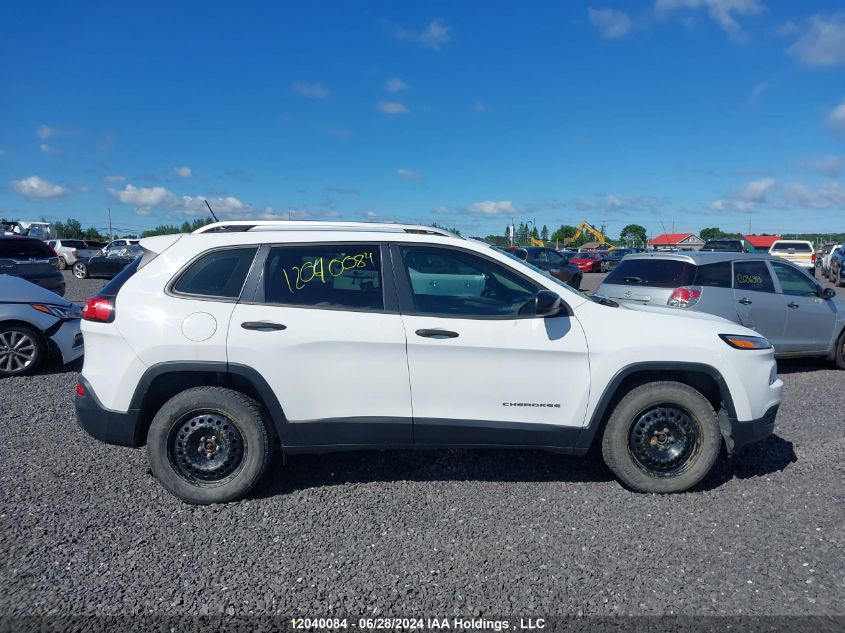 2016 Jeep Cherokee Sport VIN: 1C4PJMASXGW145976 Lot: 12040084