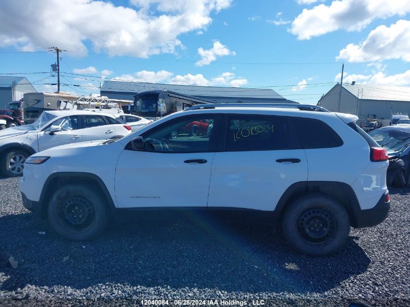 2016 Jeep Cherokee Sport VIN: 1C4PJMASXGW145976 Lot: 12040084