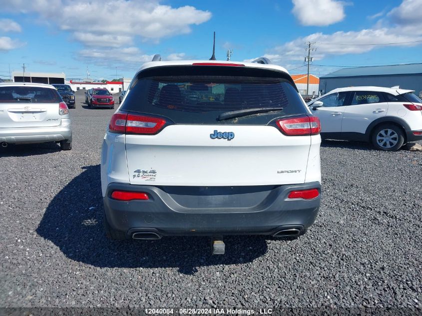 2016 Jeep Cherokee Sport VIN: 1C4PJMASXGW145976 Lot: 12040084