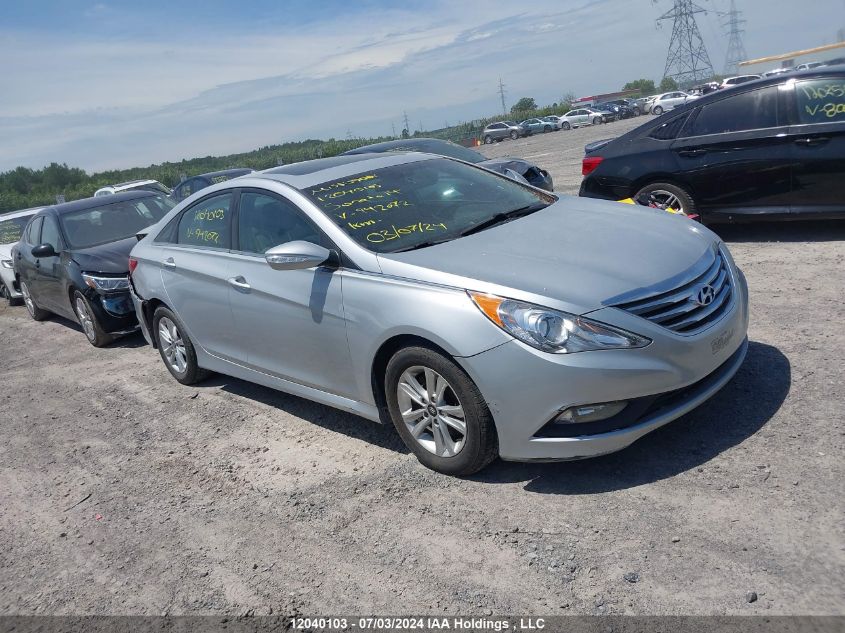5NPEB4AC7EH942072 2014 Hyundai Sonata Gls
