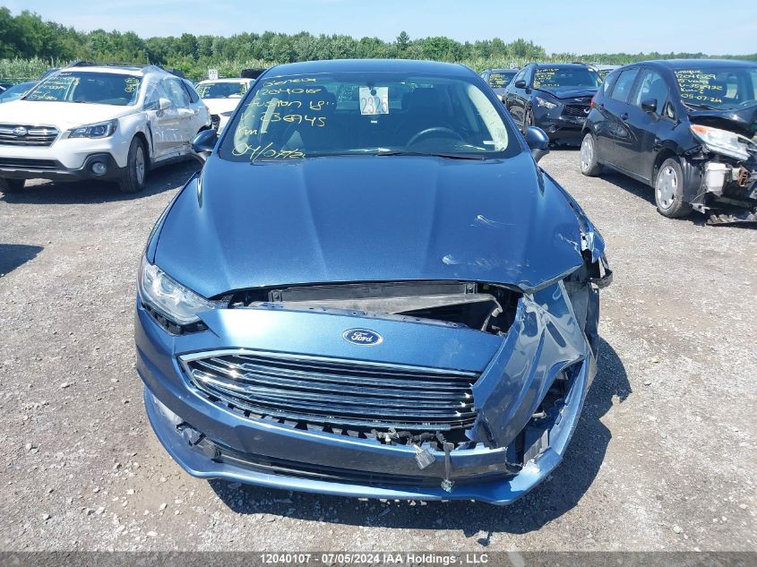 2018 Ford Fusion Se VIN: 3FA6P0H98JR236945 Lot: 12040107