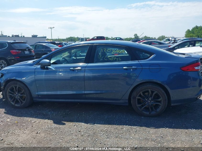 2018 Ford Fusion Se VIN: 3FA6P0H98JR236945 Lot: 12040107