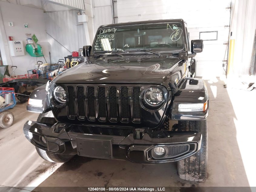 2021 Jeep Wrangler Unlimited Sahara VIN: 1C4HJXEG2MW776941 Lot: 12040108