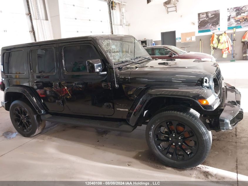 2021 Jeep Wrangler Unlimited Sahara VIN: 1C4HJXEG2MW776941 Lot: 12040108