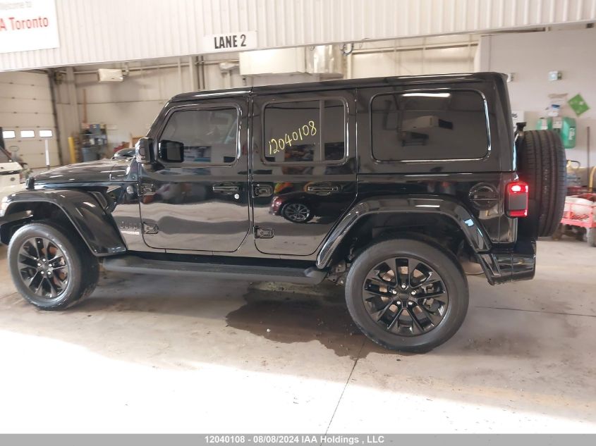 2021 Jeep Wrangler Unlimited Sahara VIN: 1C4HJXEG2MW776941 Lot: 12040108