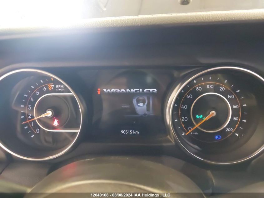 2021 Jeep Wrangler Unlimited Sahara VIN: 1C4HJXEG2MW776941 Lot: 12040108