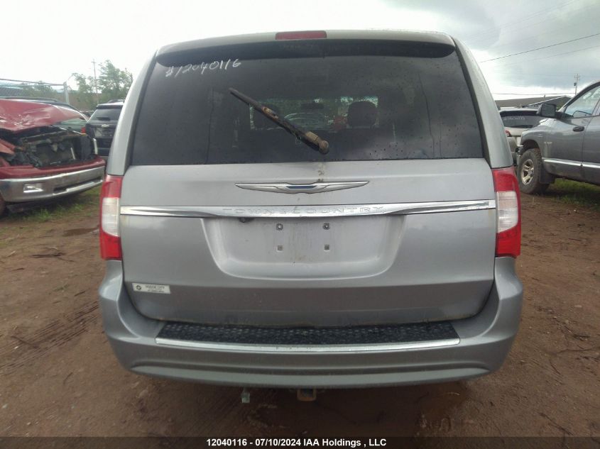 2015 Chrysler Town & Country Touring VIN: 2C4RC1BGXFR707538 Lot: 12040116