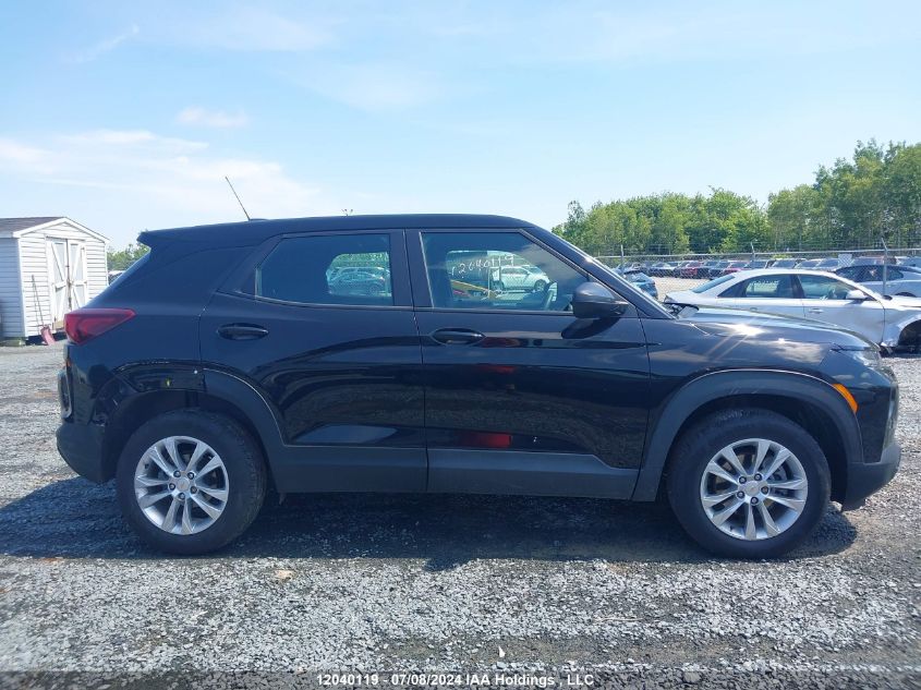 2022 Chevrolet Trailblazer VIN: KL79MNSL3NB118987 Lot: 12040119