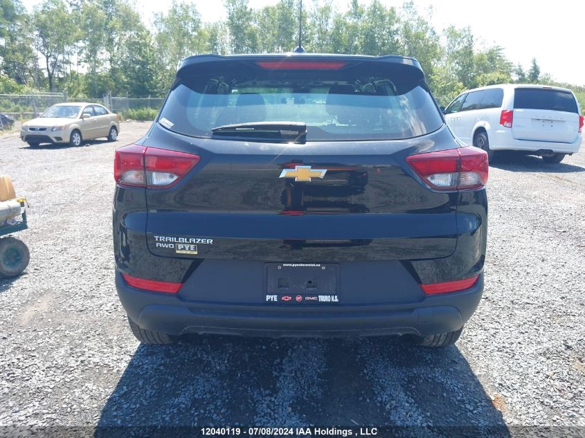 2022 Chevrolet Trailblazer VIN: KL79MNSL3NB118987 Lot: 12040119