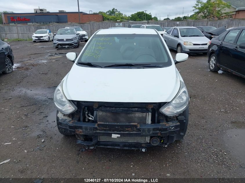 2013 Hyundai Accent Gls/Gs VIN: KMHCT4AE7DU303308 Lot: 12040127